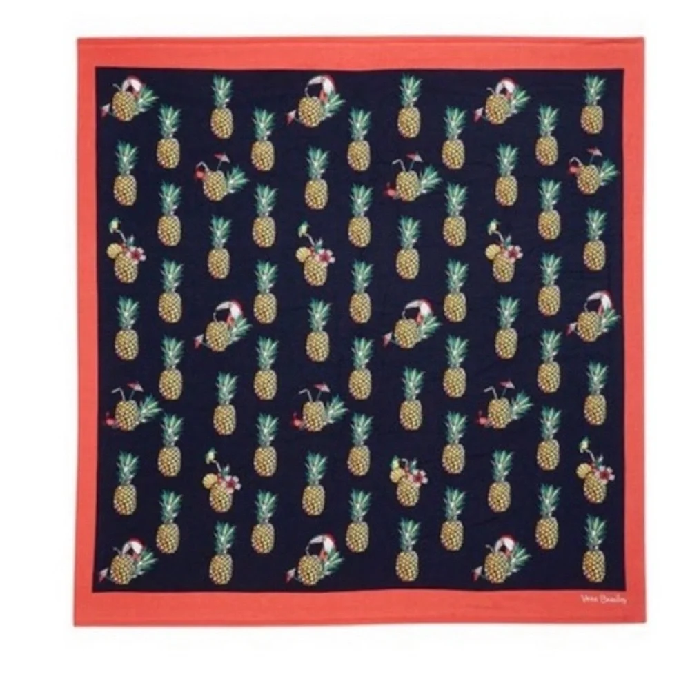 Vera Bradley toucan Party beach blanket NWT